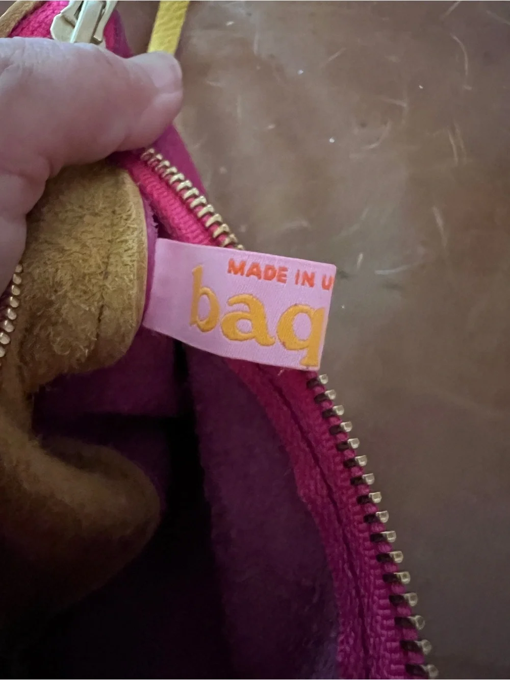 Pair of Baqette Brand Leather Pouches